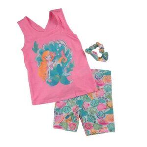 Tommy Bahama 3 Pcs Set Shirt and Shorts Girls